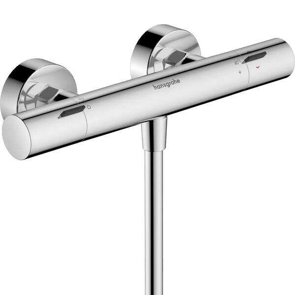 Змішувач для душу Hansgrohe Ecostat Fine 13324000 з термостатом, хром, фото 1