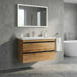 Тумба Devit Frame 753100O 100 см з раковиною та сифоном, натуральний дуб, фото 1