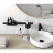 Склянка Hansgrohe WallStoris 27921670 для зубних щіток, чорний матовий, фото 3