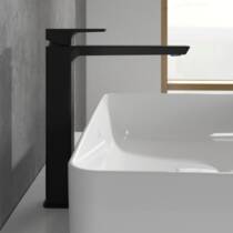 Змішувач для раковини Villeroy&Boch Subway 3.0 TVW112004000K5 високий, чорний матовий, фото №6