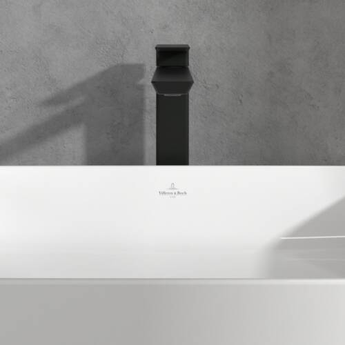 Змішувач для раковини Villeroy&Boch Subway 3.0 TVW112004000K5 високий, чорний матовий, фото 7