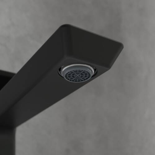 Змішувач для раковини Villeroy&Boch Subway 3.0 TVW112004000K5 високий, чорний матовий, фото 5