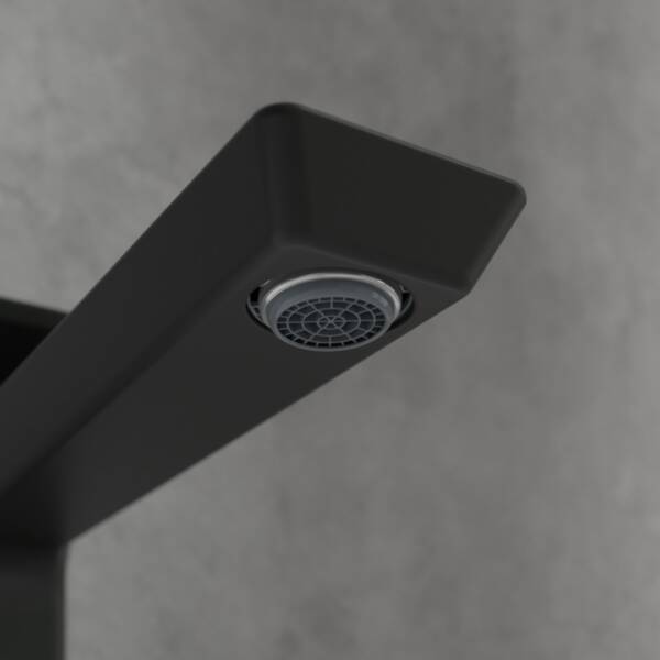 Змішувач для раковини Villeroy&Boch Subway 3.0 TVW112004000K5 високий, чорний матовий, фото 5