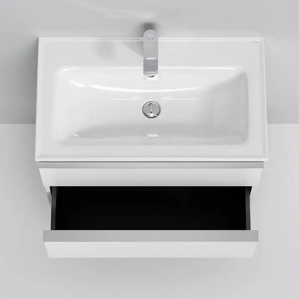 Тумба з раковиною AM.PM X-Joy S MTA-FHX0802WG-WCC0802WG підвісна 80 см білий глянець, фото 3