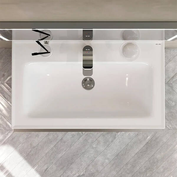 Тумба з раковиною AM.PM X-Joy S MTA-FHX0802WG-WCC0802WG підвісна 80 см білий глянець, фото 5