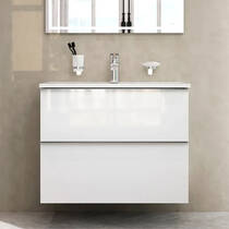 Тумба з раковиною AM.PM X-Joy S MTA-FHX0802WG-WCC0802WG підвісна 80 см білий глянець, фото №1