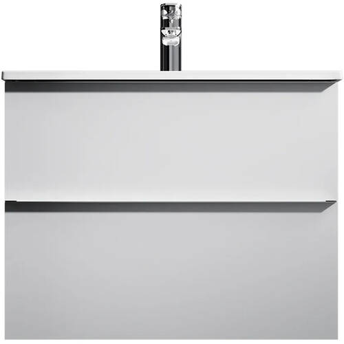 Тумба з раковиною AM.PM X-Joy S MTA-FHX0802WG-WCC0802WG підвісна 80 см білий глянець, фото 1