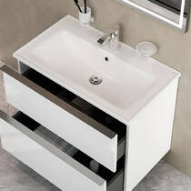 Тумба з раковиною AM.PM X-Joy S MTA-FHX0802WG-WCC0802WG підвісна 80 см білий глянець, фото №6