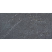 Керамограніт Almera Ceramica (Spain) Tundra Black Sat 60х120 см, фото №2