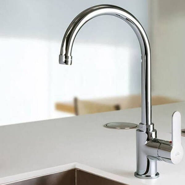 Змішувач для кухні Paffoni Blu BLU180CR хром, фото 3