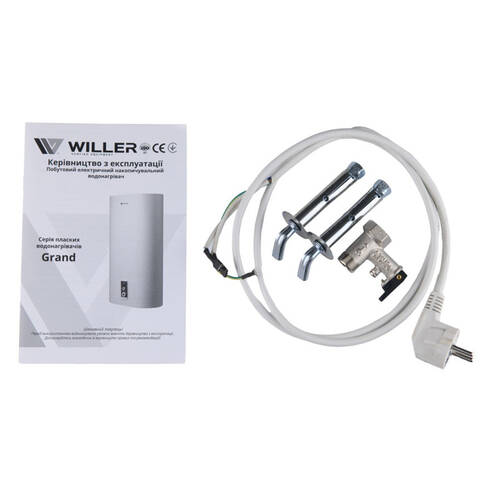 Водонагреватель вертикальный Willer EV30DR Grand 30 л., 2 кВт, фото 10