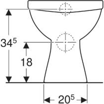Унітаз підлоговий Kolo Idol M1300000U без полички, білий глянцевий, фото №4