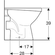 Унітаз підлоговий Kolo Idol M1300000U без полички, білий глянцевий, фото №5