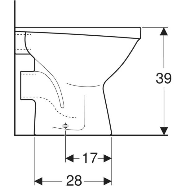 Унітаз підлоговий Kolo Idol M1300000U без полички, білий глянцевий, фото 5