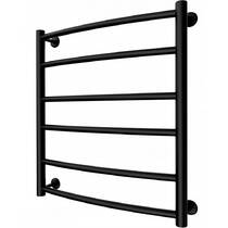 Рушникосушарка водяна Mario Класік 600х530/500 600х530 мм чорний мат, фото №2