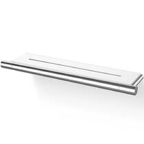 Полиця скляна Decor Walther Bar DA 0863800 35 см хром, фото №1