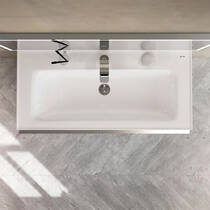 Тумба з раковиною AM.PM X-Joy S MTA-FHX1002WG-WCC1002WG підвісна 100 см білий глянець, фото №7