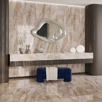 Керамограніт Інтеркерама Allure бежевий 12060 205 022/L 60х120 см, фото №5