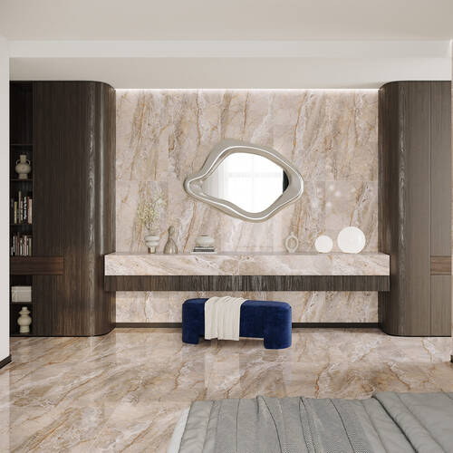 Керамогранит Интеркерама Allure бежевый 6060 205 022/L 60х60 см, фото 4