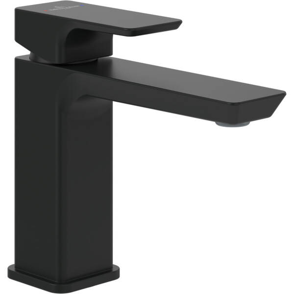 Змішувач для раковини Villeroy&Boch Subway 3.0 TVW112003000K5 чорний матовий, фото 1