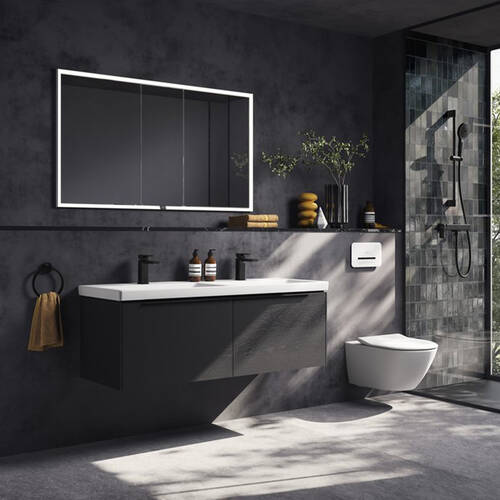Змішувач для раковини Villeroy&Boch Subway 3.0 TVW112003000K5 чорний матовий, фото 12