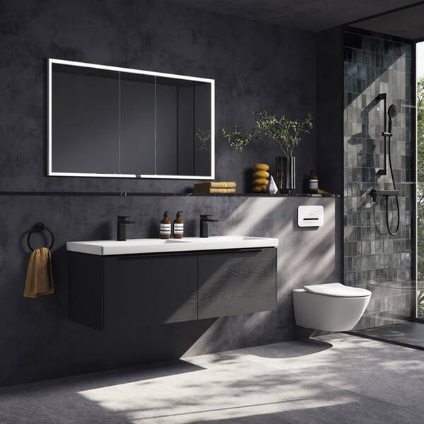 Змішувач для раковини Villeroy&Boch Subway 3.0 TVW112003000K5 чорний матовий, фото 12