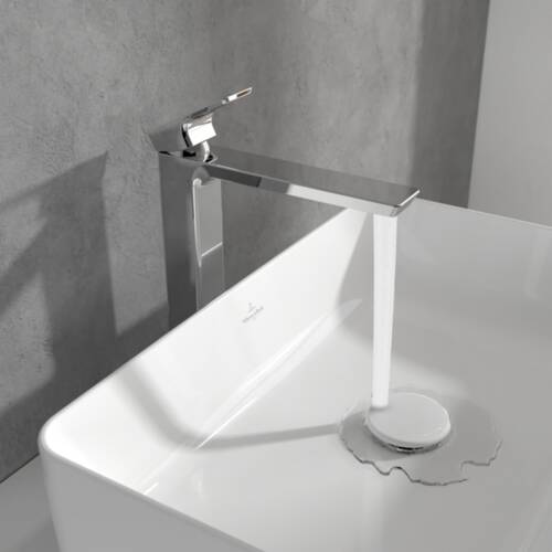 Змішувач для раковини Villeroy&Boch Subway 3.0 TVW11200400061 високий, хром, фото 4