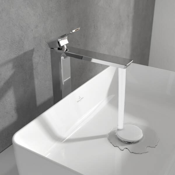 Змішувач для раковини Villeroy&Boch Subway 3.0 TVW11200400061 високий, хром, фото 4