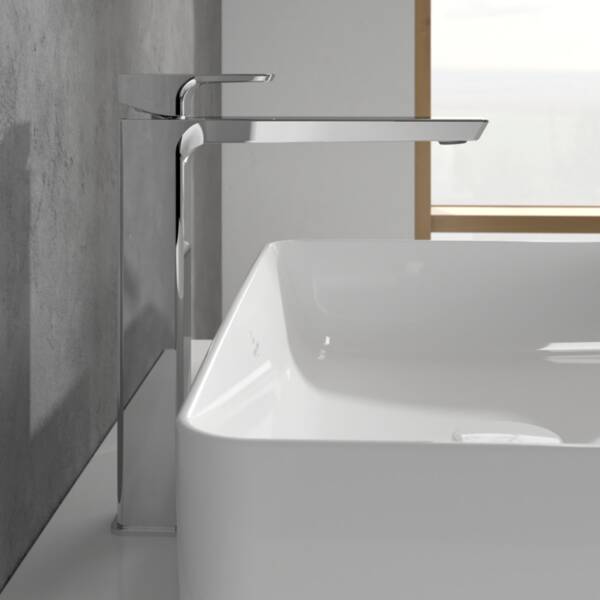 Змішувач для раковини Villeroy&Boch Subway 3.0 TVW11200400061 високий, хром, фото 6