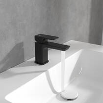 Змішувач для раковини Villeroy&Boch Subway 3.0 TVW112001001K5 чорний матовий, фото №4