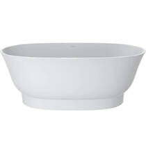 Ванна из искусственного камня Miraggio Molly 160х80 см белый глянец, фото №4