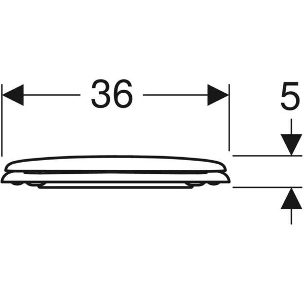 Кришка з сидінням для унітаза Kolo Solo 70115000 Soft Close кріплення знизу, білий глянцевий, фото 4