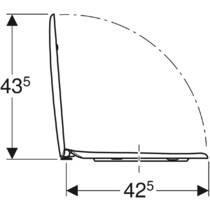 Кришка з сидінням для унітаза Kolo Solo 70115000 Soft Close кріплення знизу, білий глянцевий, фото №5