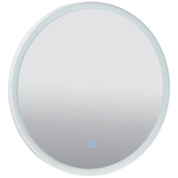 Зеркало Аква Родос Lorenzo 27304 с LED-подсветкой 700х700 мм белый, фото 4