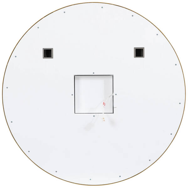 Зеркало Аква Родос Lorenzo 27428 с LED-подсветкой 700х700 мм золото, фото 5