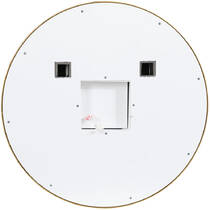 Зеркало Аква Родос Lorenzo 27426 с LED-подсветкой 1000х1000 мм золото, фото №5