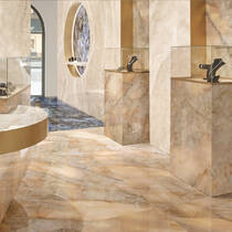 Керамограніт Emil Ceramica Tele di Marmo Lumia EN88 Tlu Gold L R 60x120 см, фото №4