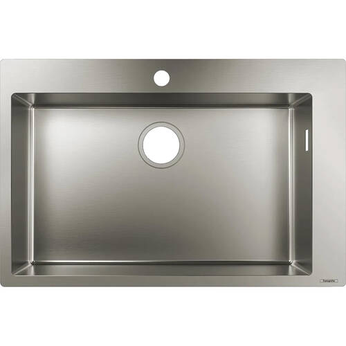 Мойка для кухни Hansgrohe S71 43302800 HG S711-F660 сталь, фото 1