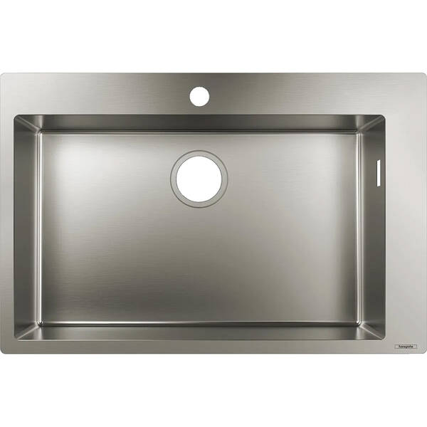 Мойка для кухни Hansgrohe S71 43302800 HG S711-F660 сталь, фото 1