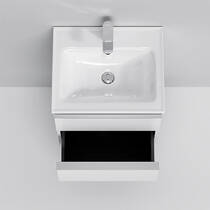 Тумба з раковиною AM.PM X-Joy S MTA-FHX0552WG-WCC0552WG підвісна 55 см білий глянець, фото №3