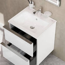 Тумба з раковиною AM.PM X-Joy S MTA-FHX0552WG-WCC0552WG підвісна 55 см білий глянець, фото №4