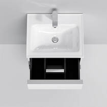 Тумба з раковиною AM.PM X-Joy S MTA-FHX0552WG-WCC0552WG підвісна 55 см білий глянець, фото №2