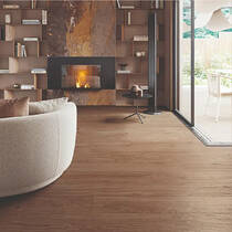 Керамограніт Emil Ceramica Mimesis EKNC Mim Tabacco R 20x120 см, фото №1