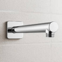 Тримач верхнього душу Hansgrohe Vernis Shape 26405000 настінний 24 см хром, фото №1