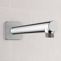 Тримач верхнього душу Hansgrohe Vernis Shape 26405000 настінний 24 см хром, фото №4