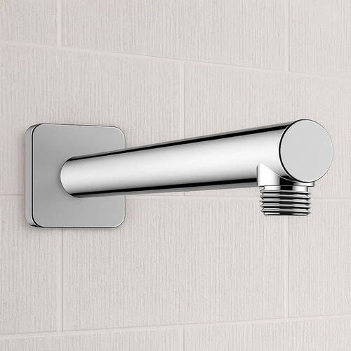 Держатель верхнего душа Hansgrohe Vernis Shape 26405000 настенный 24 см хром, фото 4