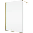 Душевая стенка Walk-in Ronal Easy STR4P1201307 120х200 см профиль матовое золото, стекло прозрачное, фото 1