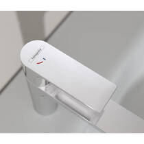 Смеситель для раковины Hansgrohe Rebris S CoolStart EcoSmart+ 72587000 хром, фото №3