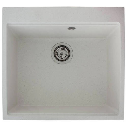 Кухонная мойка Miraggio Lagoon 540 Jasmine белый матовый, фото 3