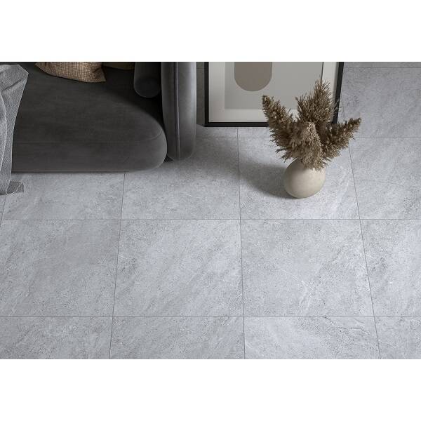 Керамограніт Ceramika Gres Gres Robstone Light Grey Rect 59,7х59,7 см, фото 6